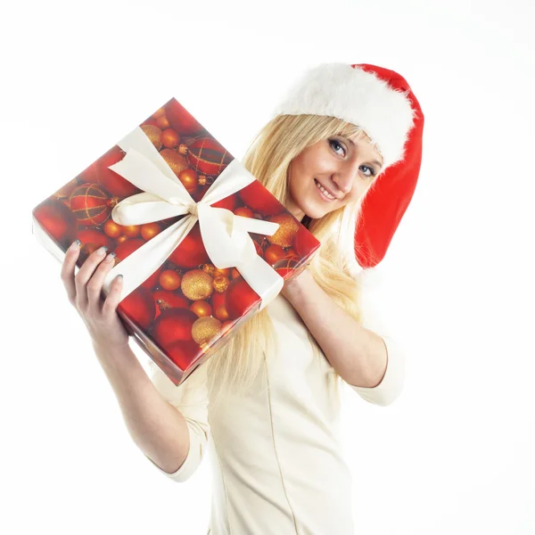 Ragazza di Natale — Foto Stock