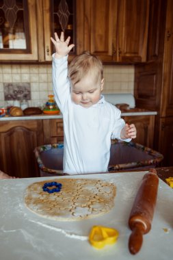 Çocuk kabartma kurabiye