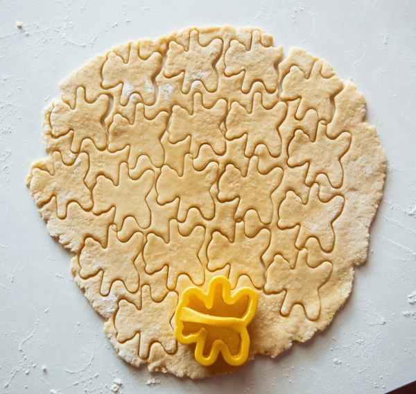 Plätzchen backen — Stockfoto