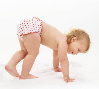 Sevimli küçük bebek