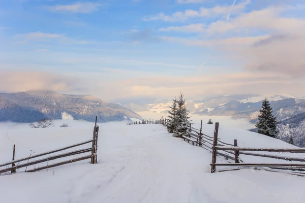 Paisaje invierno — Foto de Stock