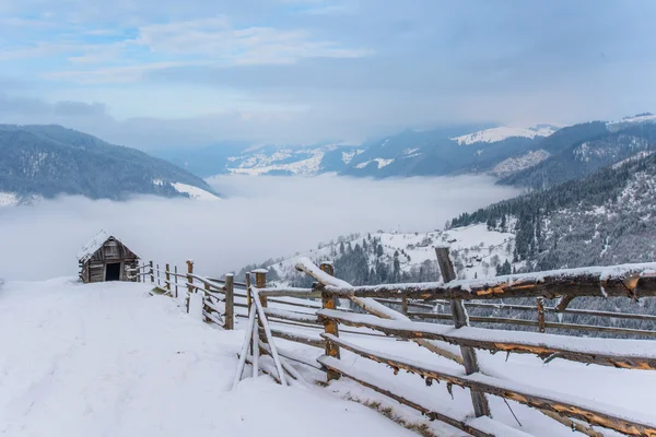 Zimní krajina — Stock fotografie