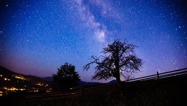 Cielo estrellado —  Fotos de Stock