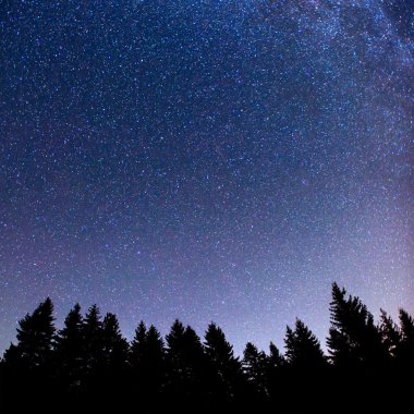 yıldızlı gökyüzü 