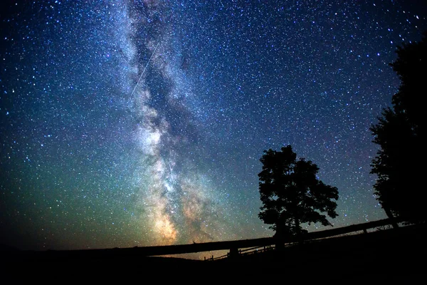 별이 빛나는 하늘 — 스톡 사진