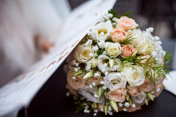 Bruiloft boeket — Stockfoto