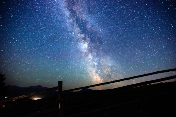 Céu estrelado — Fotografia de Stock