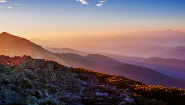 Herrlicher Sonnenaufgang — Stockfoto