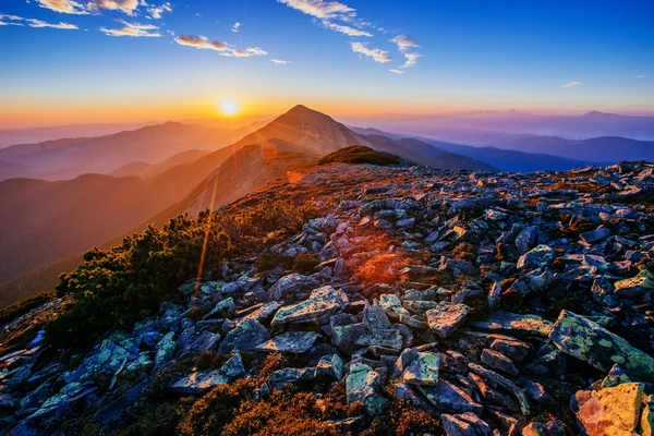 Herrlicher Sonnenaufgang — Stockfoto