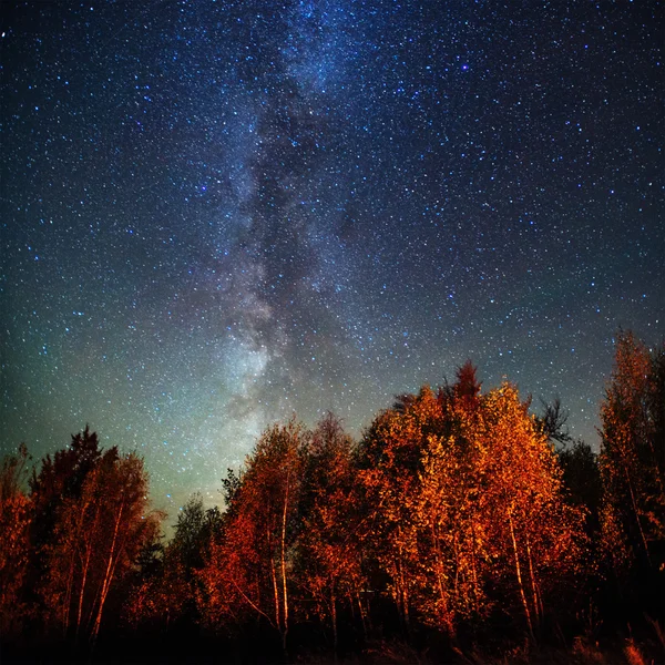 Céu profundo astrofoto — Fotografia de Stock