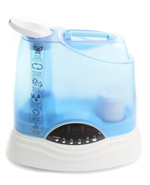 nemlendirici izole beyaz arka plan üzerinde