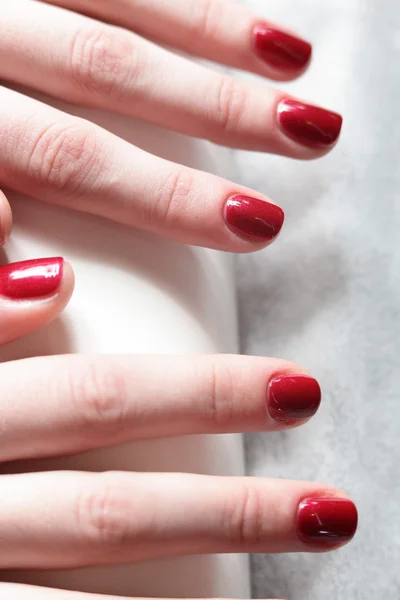 Nails care in modern beauty salon — Stock Photo, Image