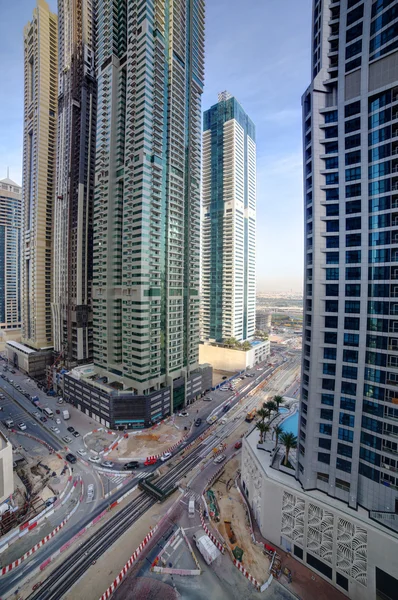 Centro da cidade de Dubai — Fotografia de Stock