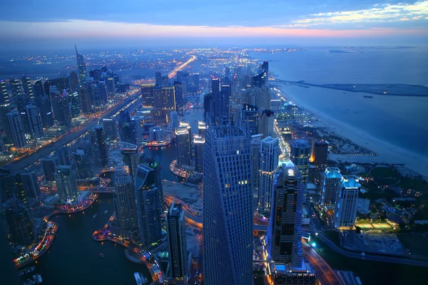 Centro della città di Dubai — Foto Stock