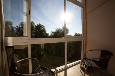 güzel iç modern balkon