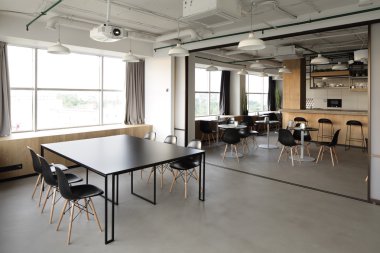 İç modern Avrupa mutfağı