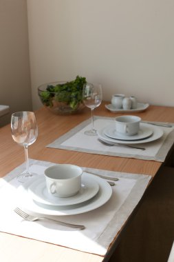 İç modern Avrupa mutfağı