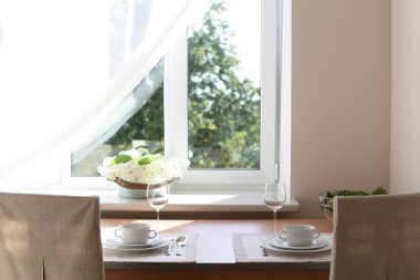 İç modern Avrupa mutfağı