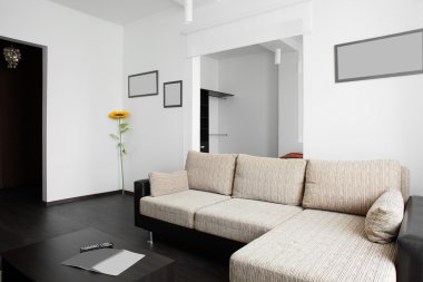 parlak iç oturma odası