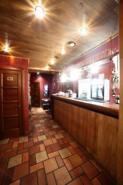 parlak renklerde Avrupa Restoran