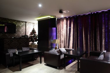 parlak renklerde Avrupa Restoran