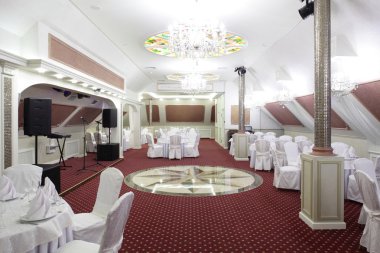 parlak renklerde Avrupa Restoran