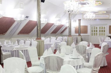 parlak renklerde Avrupa Restoran