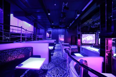 güzel bir Avrupa gece kulübü iç