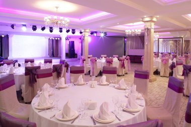 parlak renklerde Avrupa Restoran