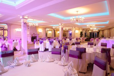 parlak renklerde Avrupa Restoran