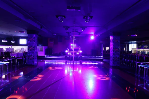 Beautiful european night club interior — Stock Photo, Image