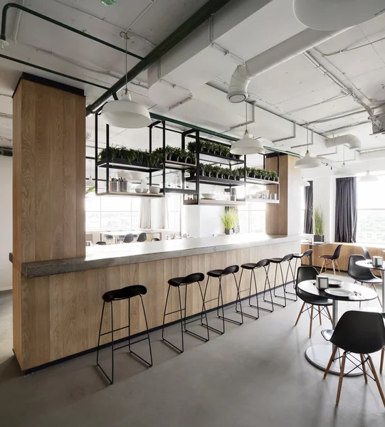 Interior of modern european kitchen — Stock Photo, Image