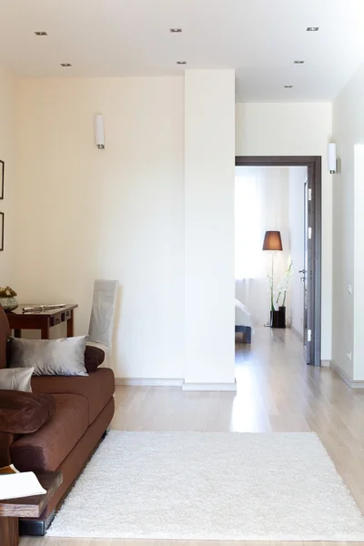 Bright interior of living room — Stock Photo, Image