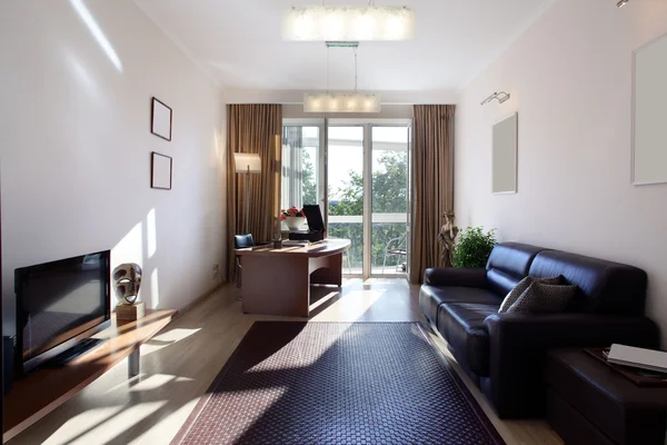 Bright interior of living room — Stock Photo, Image