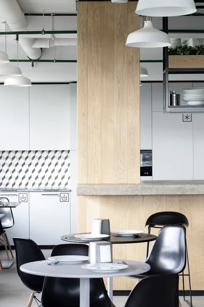 Interior of modern european kitchen — Stock Photo, Image