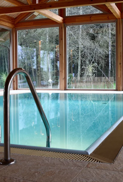 Modern interior of swimming pool — Stock Photo, Image