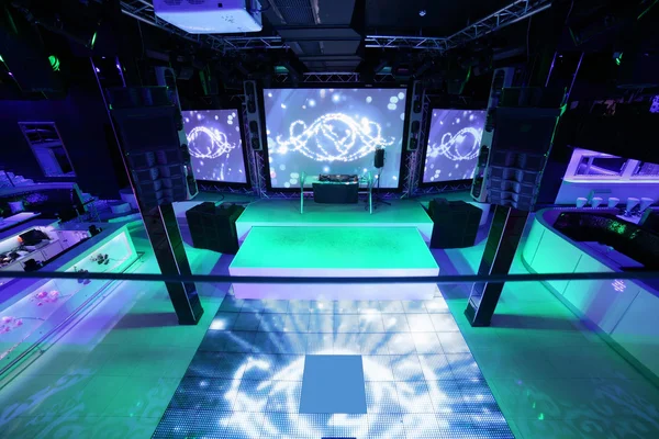 Vackra Europeiska night club interiör — Stockfoto