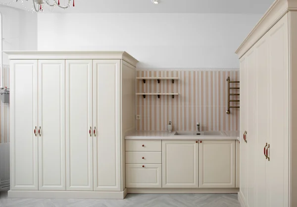 Interior of modern european kitchen — Stock Photo, Image