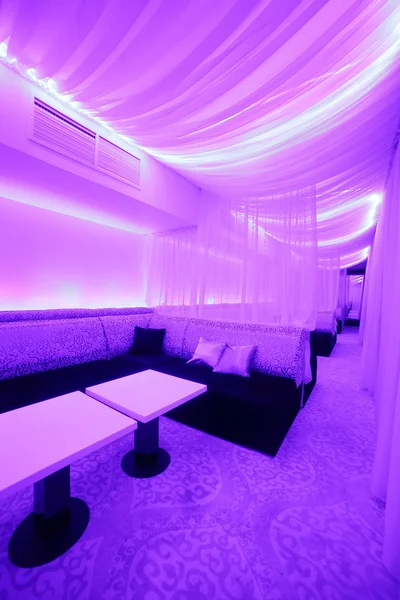 Beautiful european night club interior — Stock Photo, Image