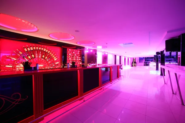 Prachtige Europese nacht club interieur — Stockfoto