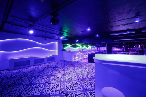 Beautiful european night club interior — Stock Photo, Image