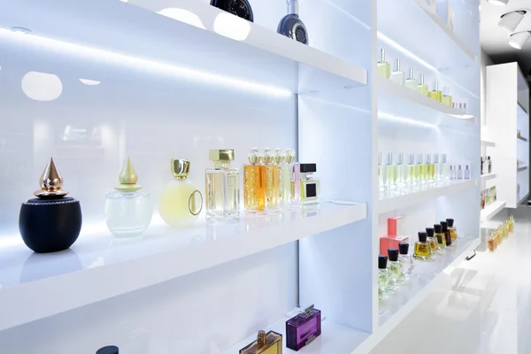 Luxe parfum winkel — Stockfoto