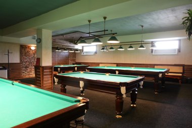 İç modern ve güzel Bilardo