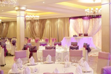 parlak renklerde Avrupa Restoran