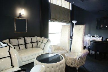 parlak renklerde Avrupa Restoran