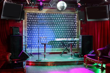 güzel bir Avrupa gece kulübü iç