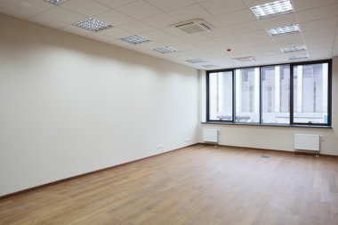 Beyaz yepyeni iç ofis