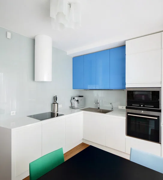 Interior of modern european kitchen — Stock Photo, Image