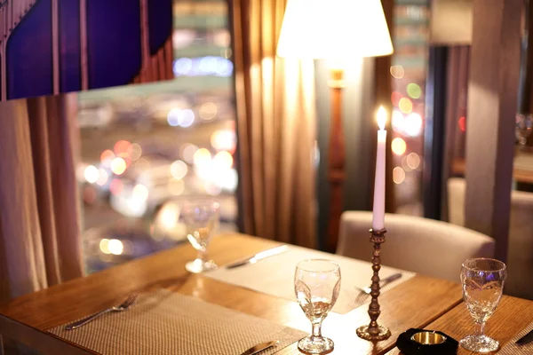 Restoran eropa dengan warna cerah — Stok Foto