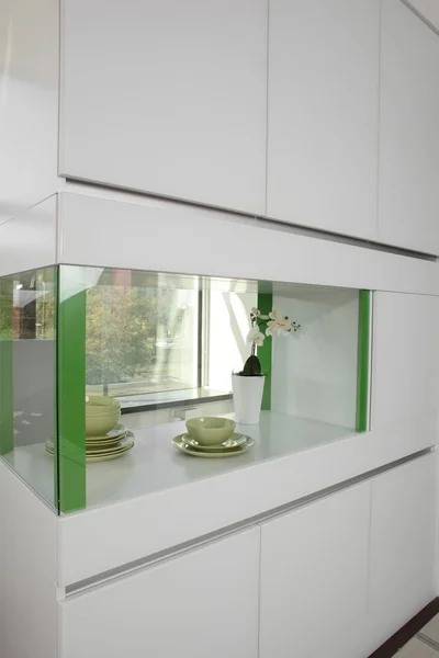 Interior of modern european kitchen — Stock Photo, Image